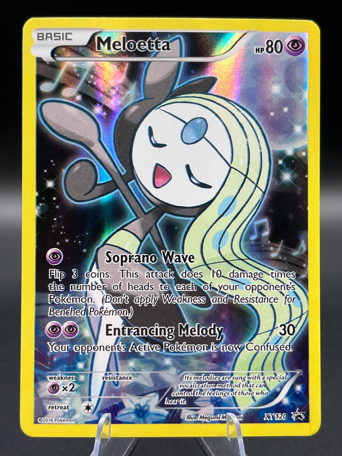 Pokémon TCG: 2016 Meloetta XY120 XY: XY Promos