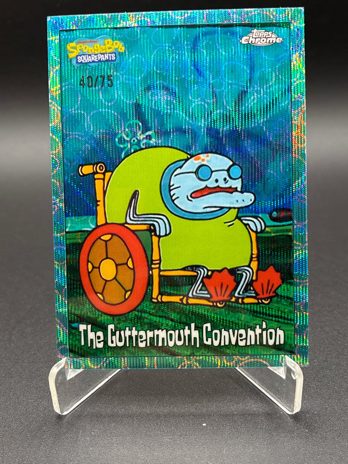 Topps Chrome: The Guttermouth Convention 40/75 (Wave Refractor) 25TH Anniversary