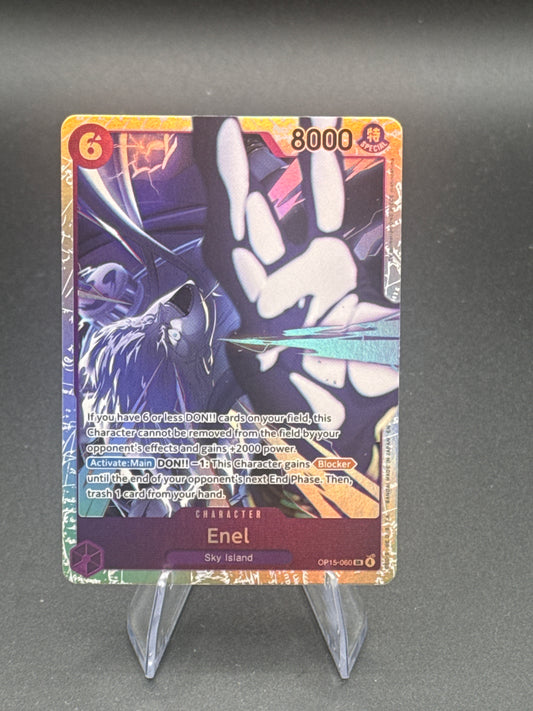 One Piece TCG: Enel OP15-060- Adventure on Kami's Island