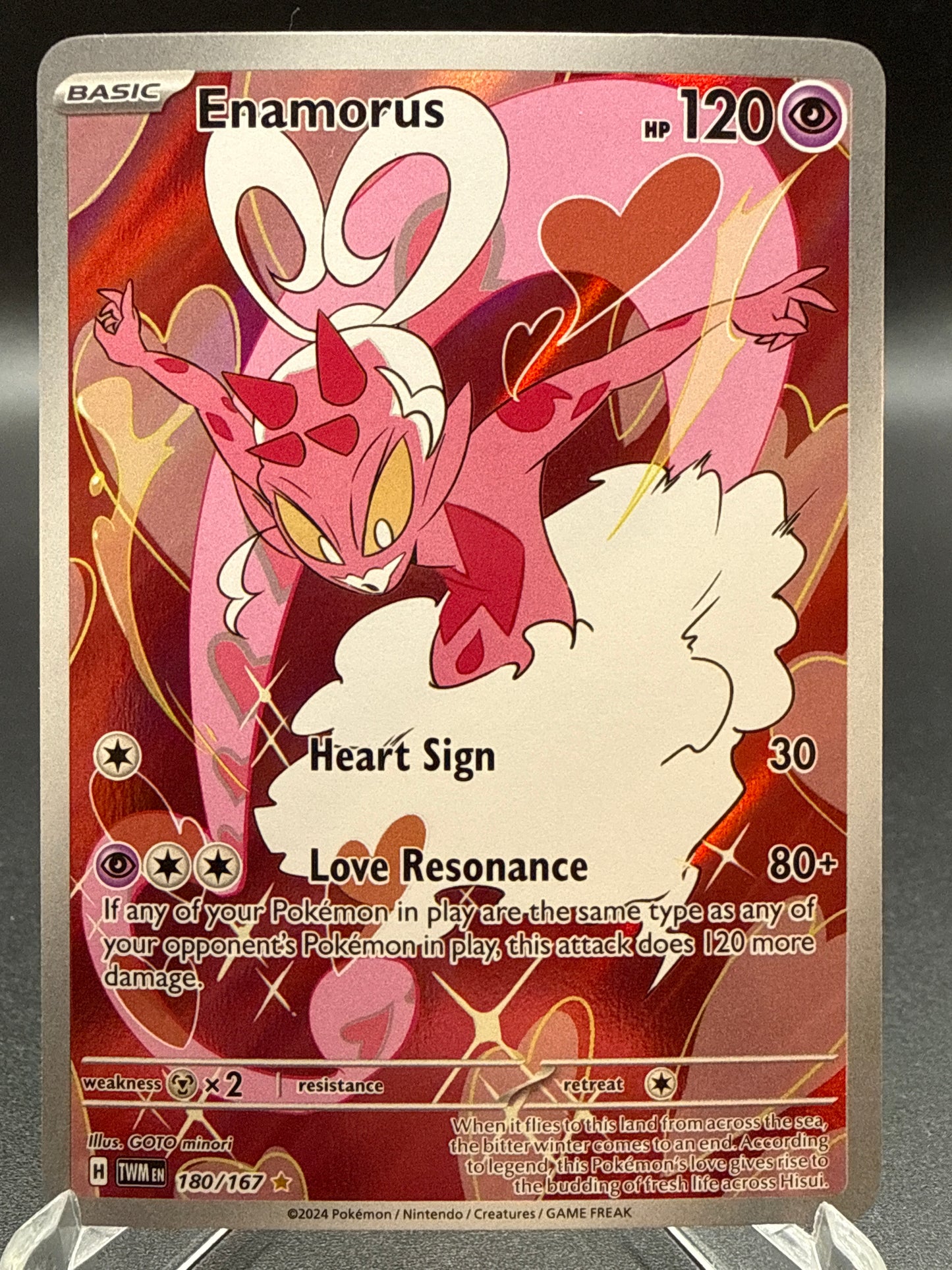 Pokémon TCG: 2024 Enamorus - 180/167 - SV: Twilight Masquerade