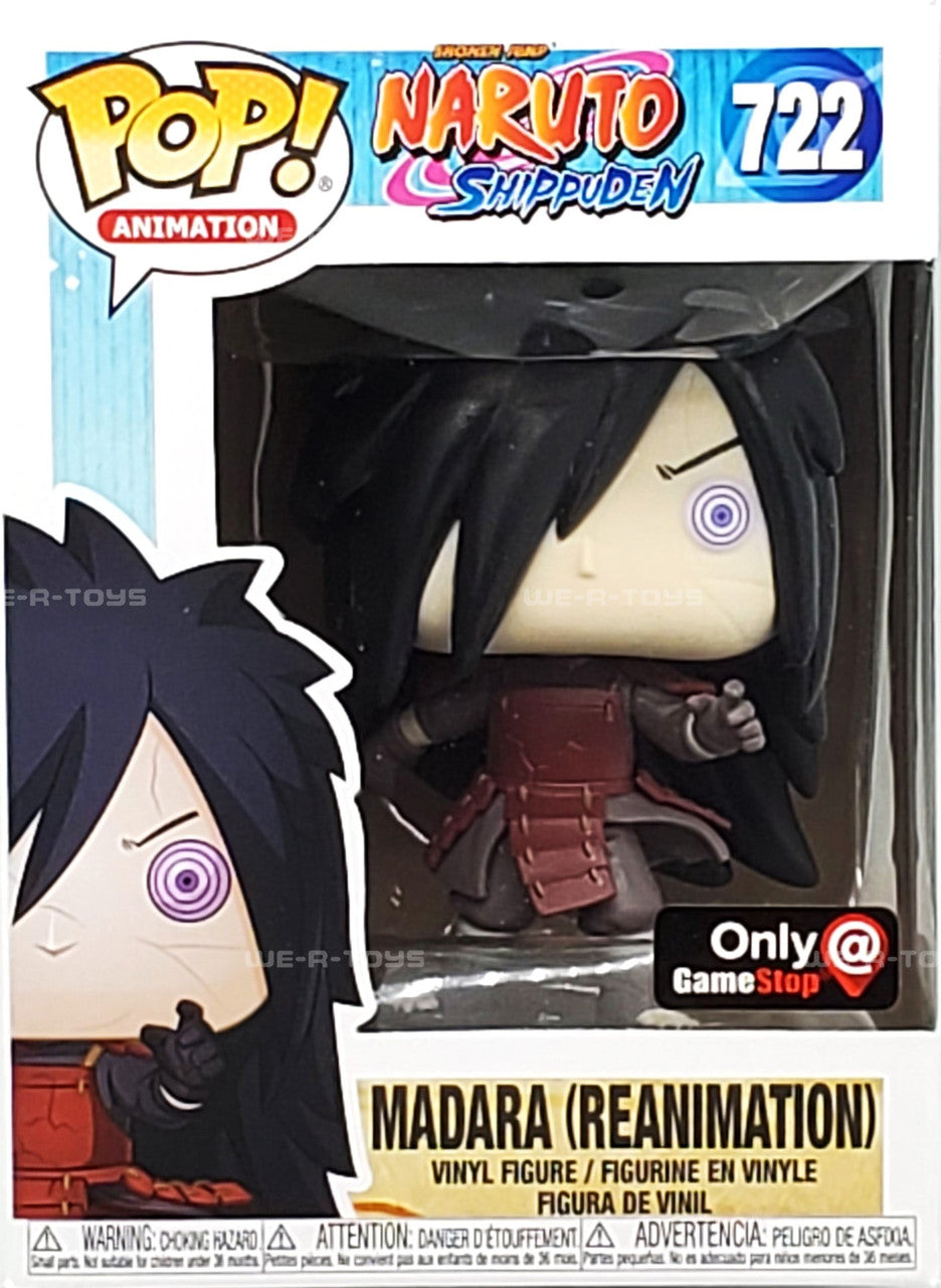 Funko POP: Funko Pop! Vinyl Naruto Shippuden Madara #978 GameStop Exclusive Figure Boxed