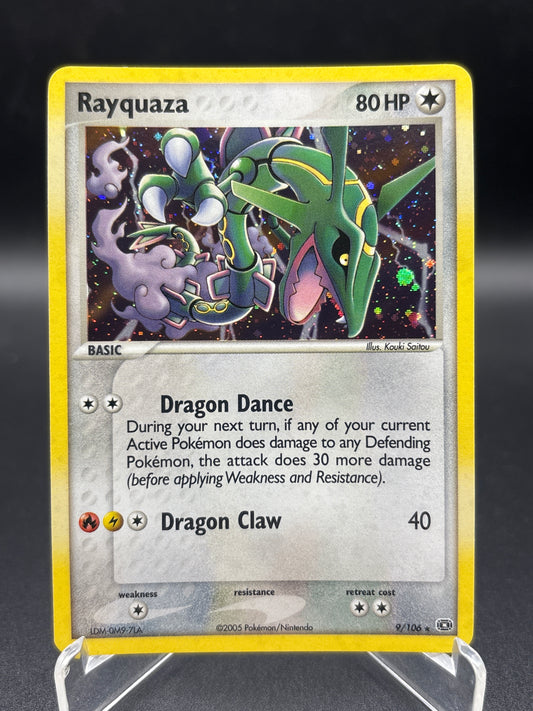 Pokémon TCG: 2005 Rayquaza 9/106 Emerald Holo