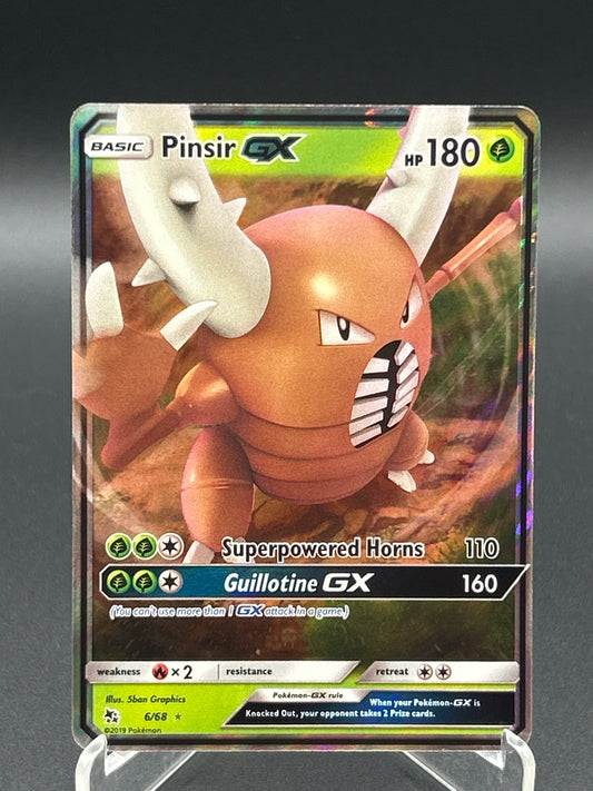 Pokémon TCG: 2019 Pinsir GX 6/68 - Hidden Fates (HIF)