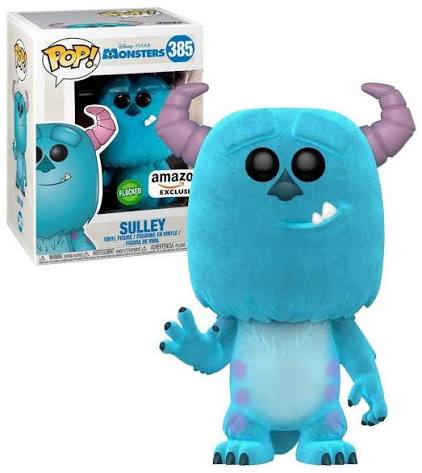 Funko Pop!: Disney - Monsters  - Sulley 385 - Amazon Exclusive - Flocked
