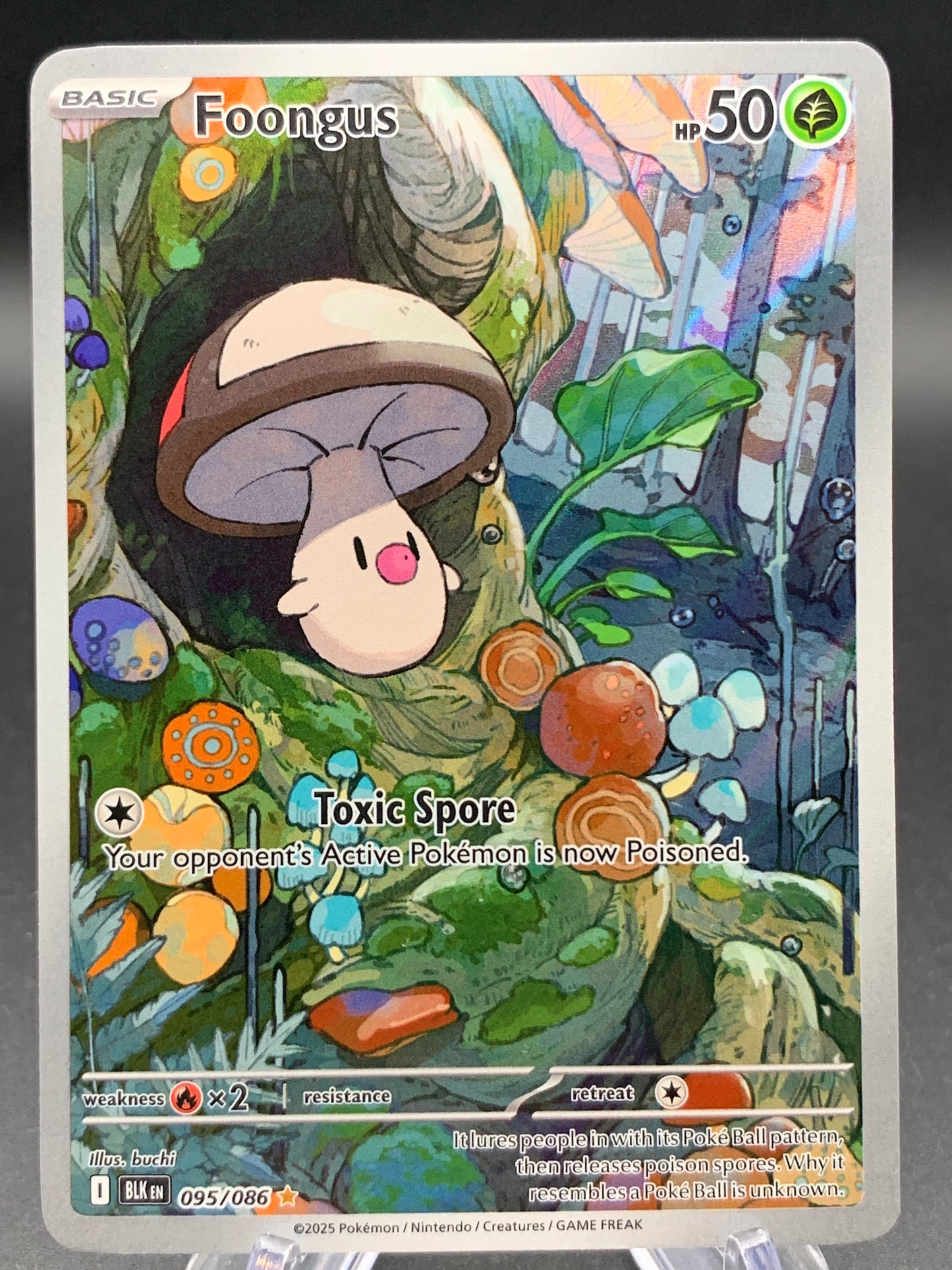 Pokémon TCG: 2025 Foongus - 095/086 - SV: Black Bolt