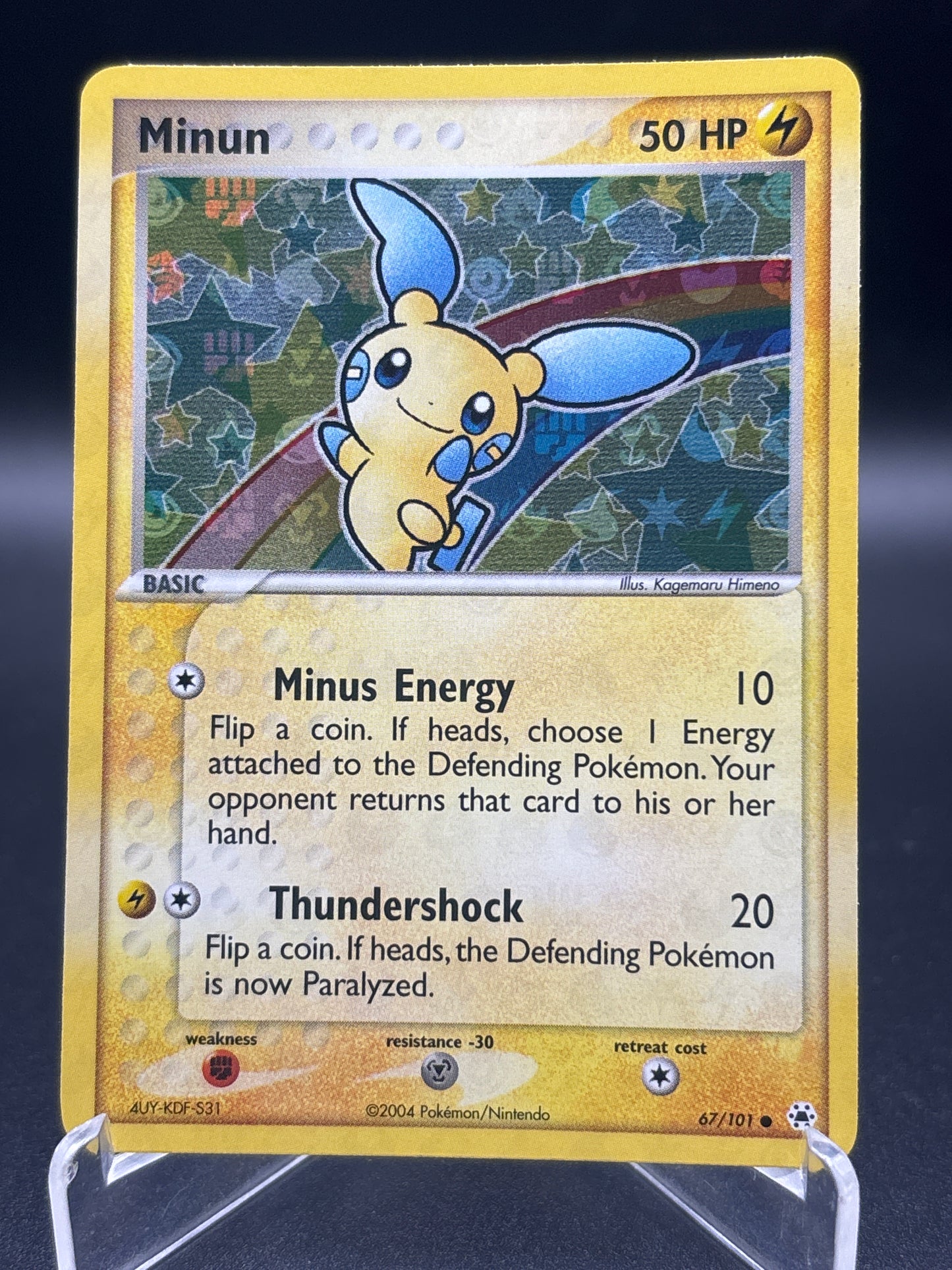 Pokémon TCG: 2004 Minun 67/101 - Hidden Legends