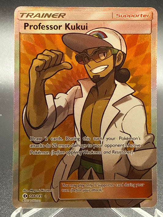 Pokemon TCG -Professor Kukui 148/149  - SM Base Set -