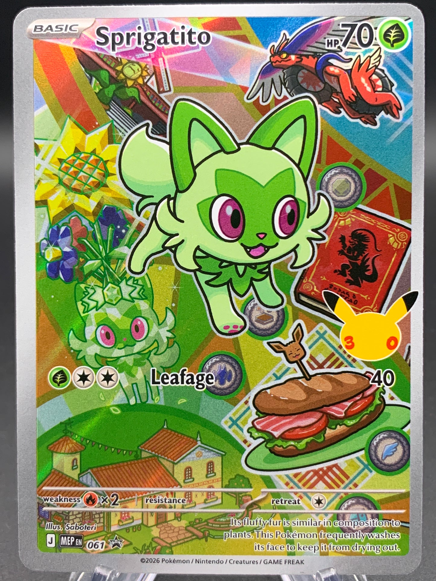 Pokémon TCG: 2026 Sprigatito - #061 - ME: Mega Evolution Promos