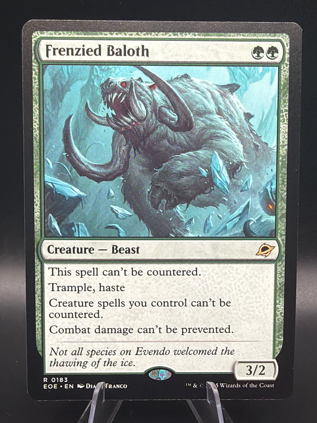 MTG TCG: Frenzied Baloth - Edge of Eternities (EOE)
