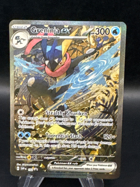 Pokemon TCG: Greninja Ex SVP 132 Special Illustration Scarlet & Violet Promo