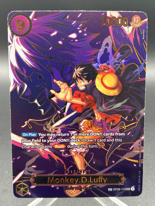 One Piece TCG: Monkey.D.Luffy - OP09-119 (SP) - Carrying On His Will