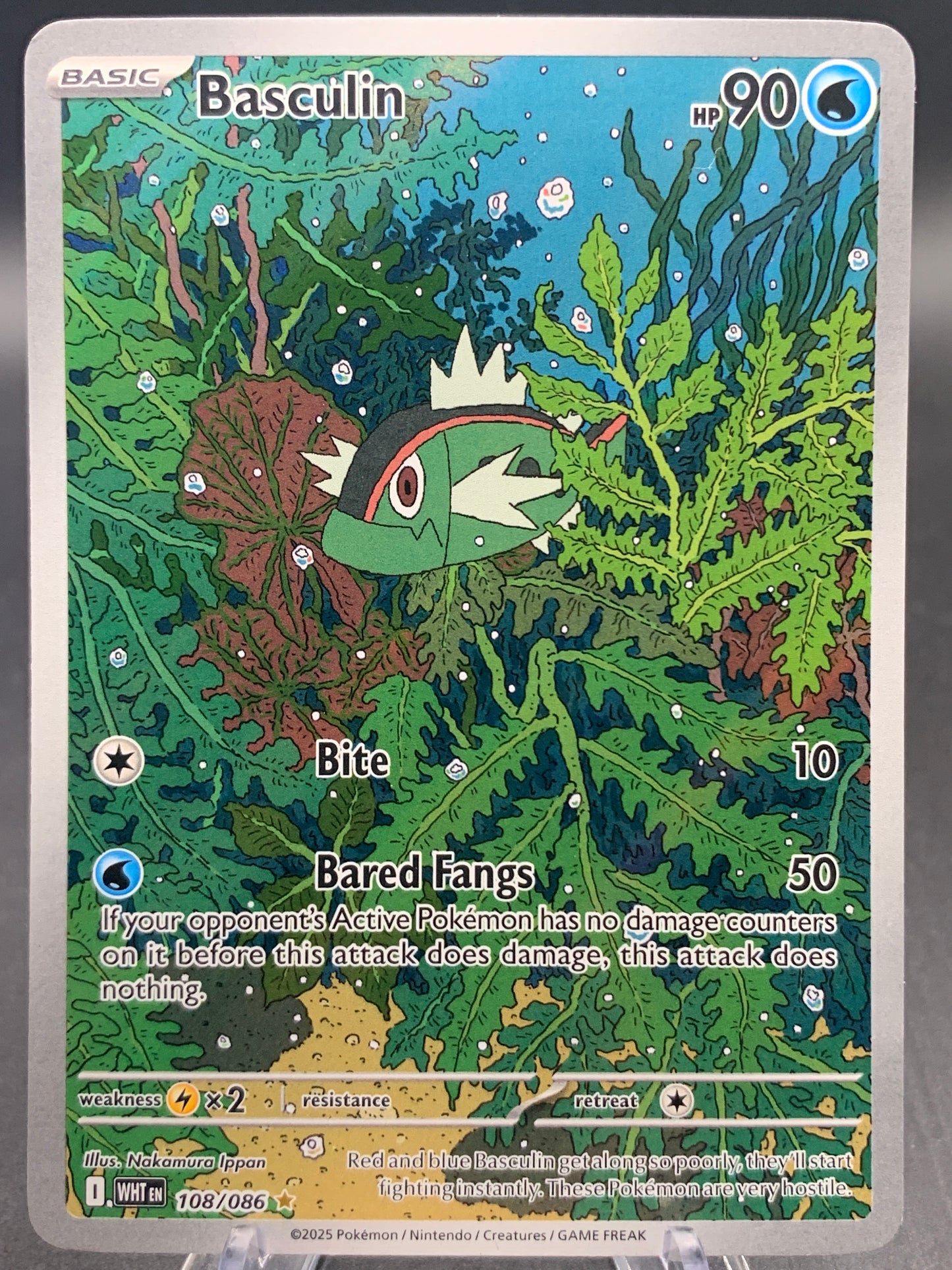 Pokémon TCG: 2025 Basculin - 108/086 - SV: White Flare