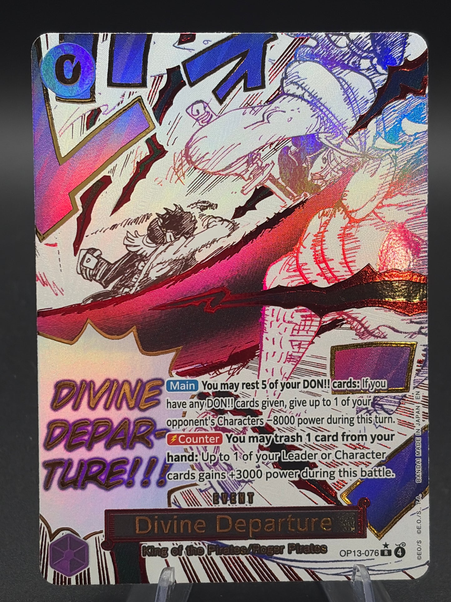 One Piece TCG: Divine Departure OP13-076 Carrying on His Will