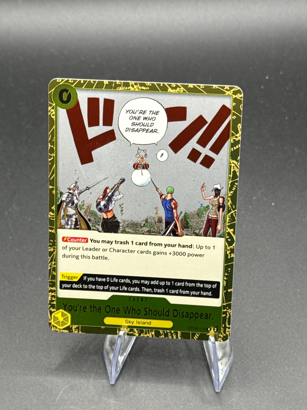 One Piece TCG: You're the One Who Should Disappear OP06-115 - Wings of the Captain