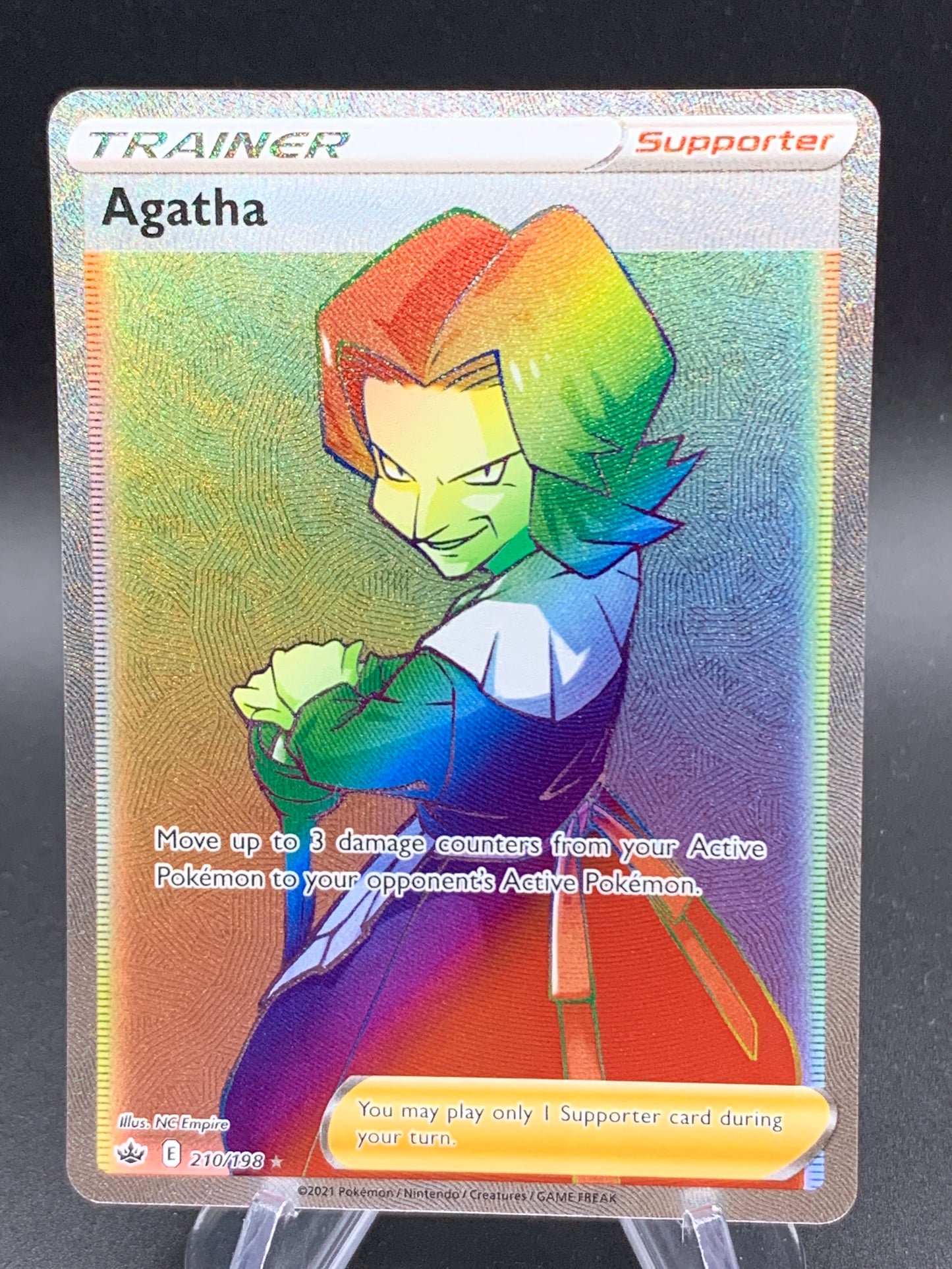 Pokémon TCG: 2021 Agatha - 210/198 - S&S: Chilling Reign