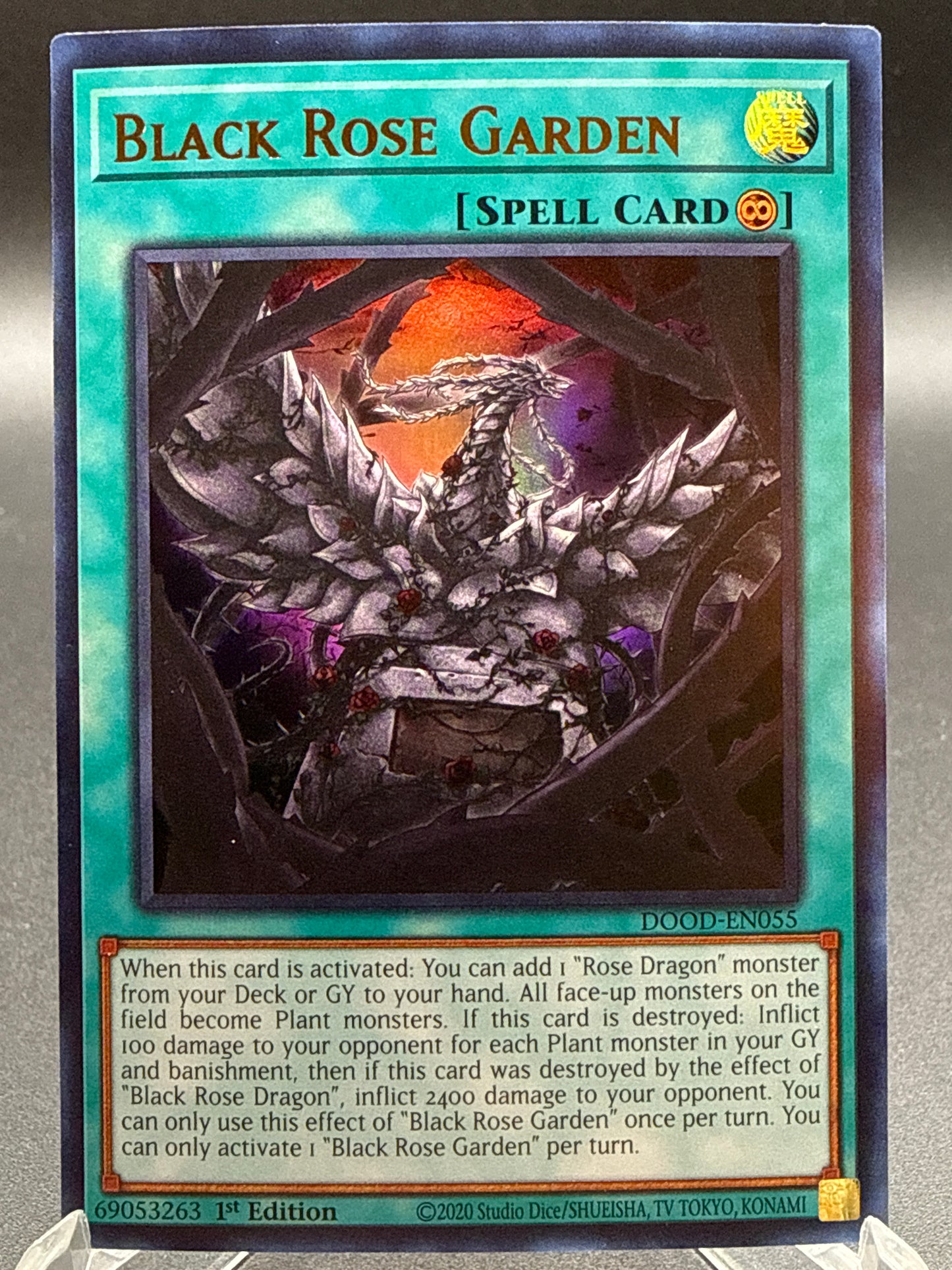Yu-Gi-Oh! TCG: Black Rose Garden - DOOD-EN055 - Doom of Dimensions