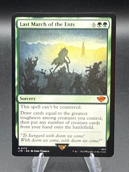 MTG TCG: Last March of the Ents M 0172 LTR: The Lord of the Rings, Tales of Middle-earth