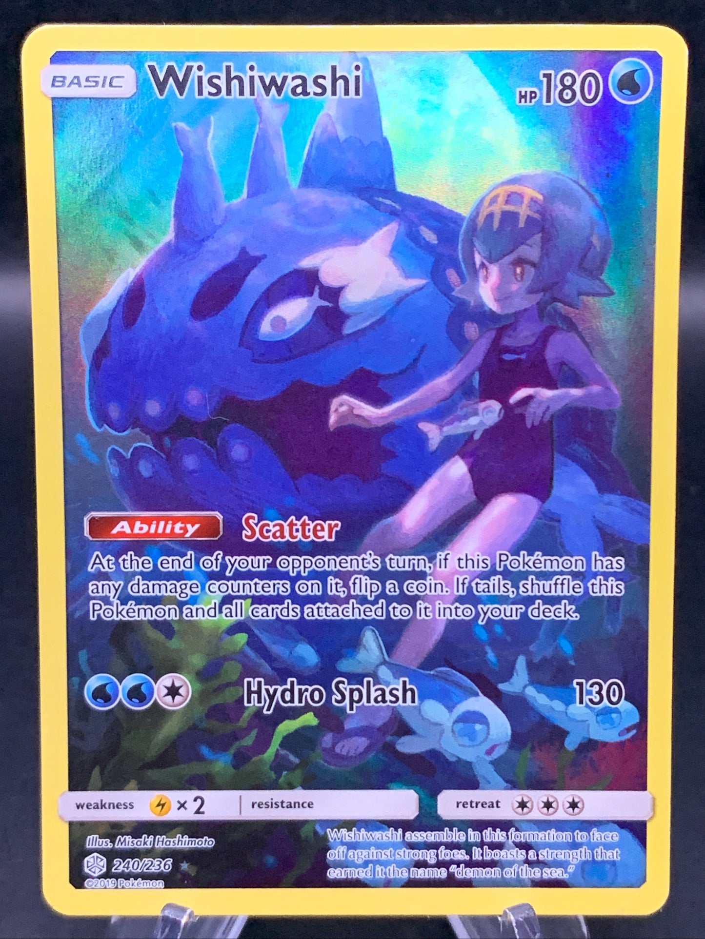 Pokémon TCG: 2019 Wishiwashi - 240/236 - SM: Cosmic Eclipse