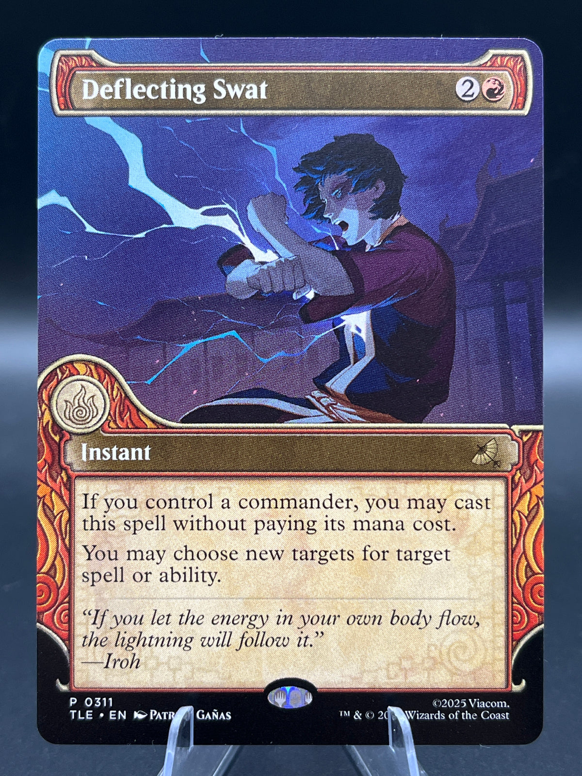 MTG TCG: 2025 Deflecting Swat (Showcase) - Avatar: The Last Airbender: Eternal-Legal
