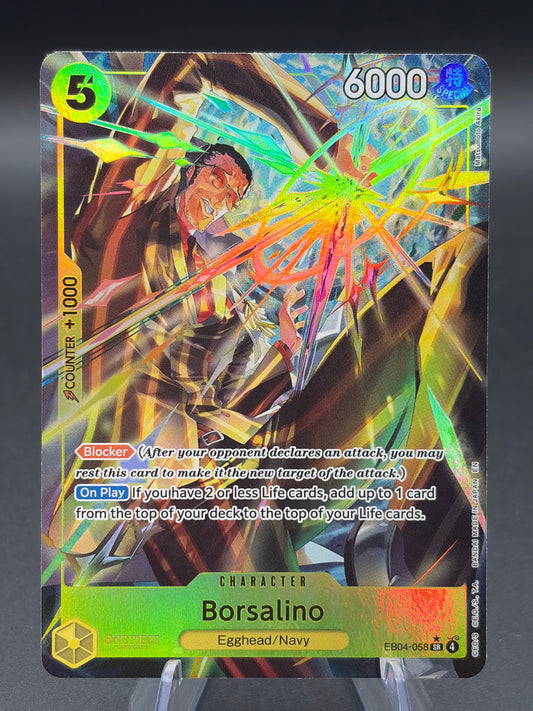 One Piece TCG: Borsalino (Alternate Art) - Adventure on Kami's Island (OP15-EB04)