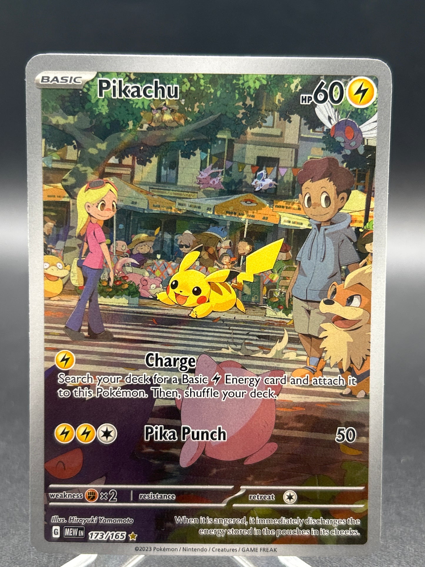 Pokémon TCG: 2023 Pikachu 173/165 SV: Scarlet & Violet 151