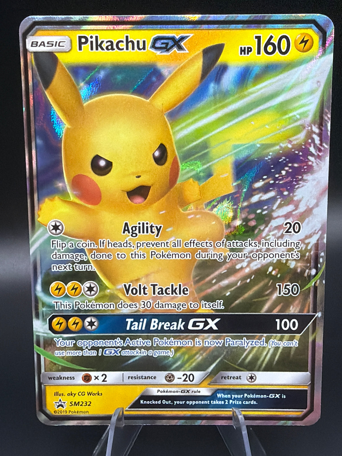 Pokémon TCG: 2019 Pikachu GX - SM232 - S&M: Promos