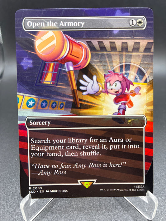 MTG TCG: Open the Armory R 2089 SLD: Secret Lair Drop Series (Secret Lair x Sonic)