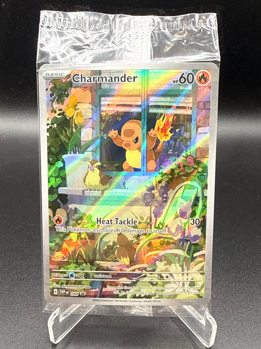 Pokémon TCG: 2023 Charmander SVP044 Obsidian Flames ETB Promo Sealed
