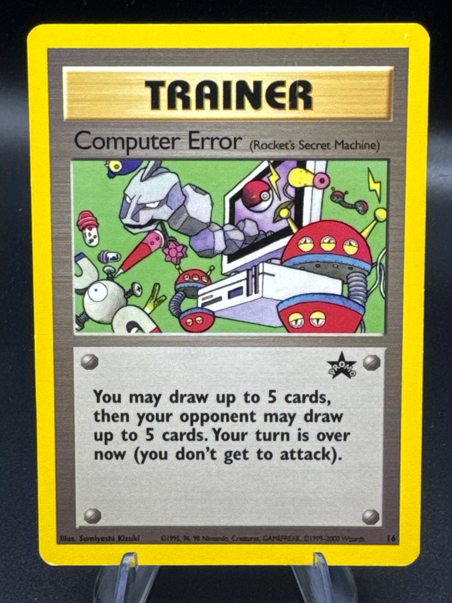 Pokémon TCG: 1998 Computer Error (Rocket's Secret Machine) - #16 - WoTC Promo