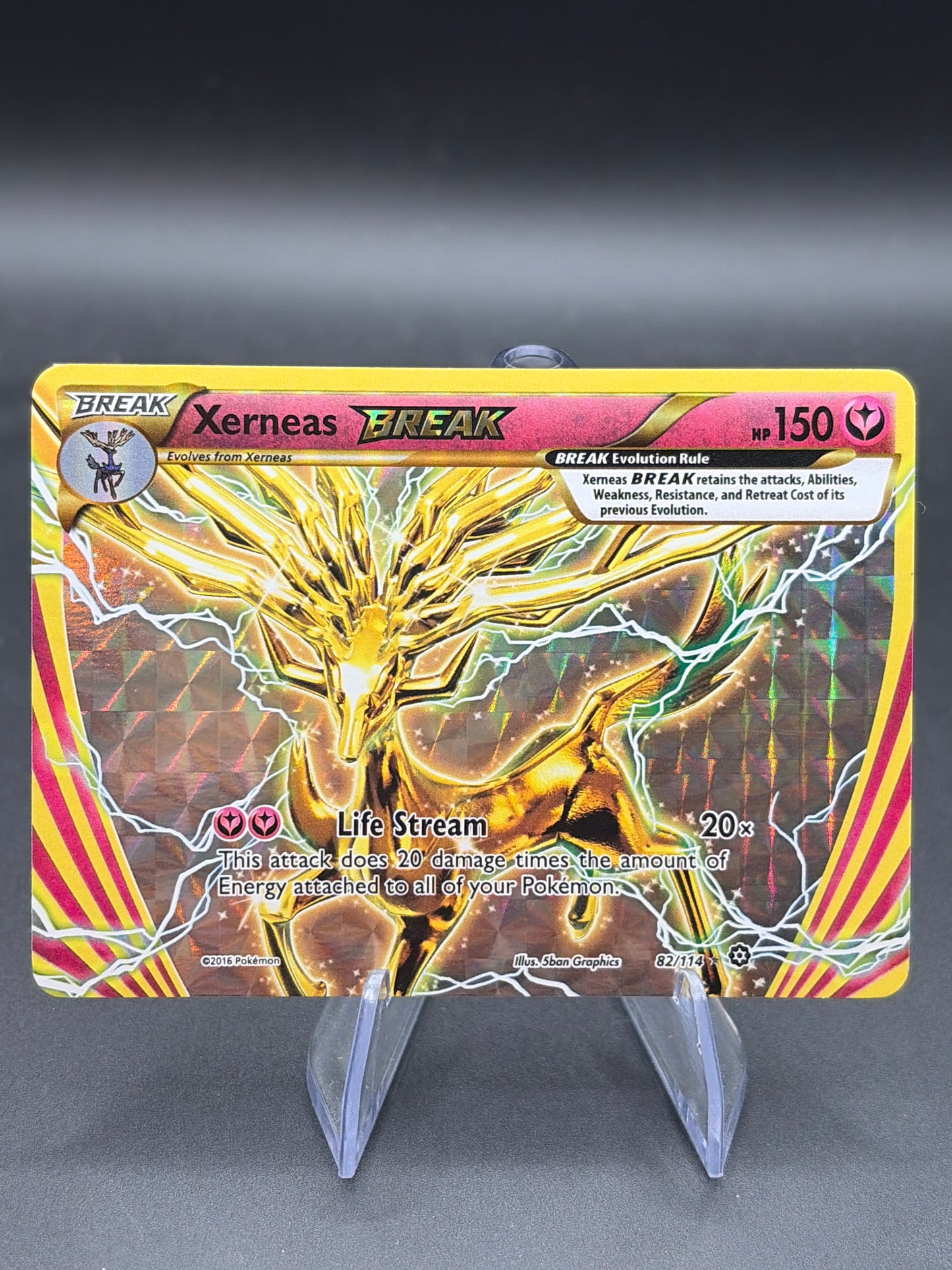 Pokémon TCG: 2016 Xerneas BREAK 82/114 - XY: Steam Siege