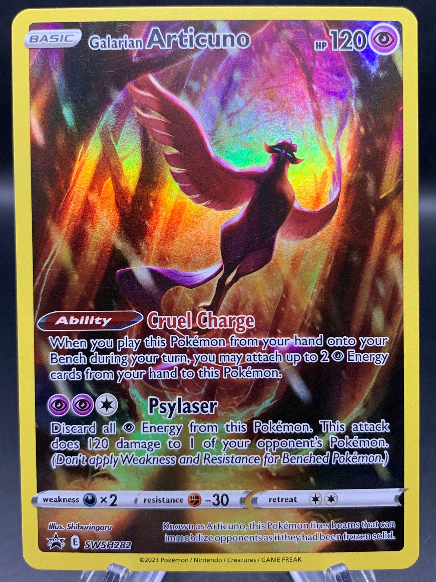 Pokémon TCG: 2023 Galarian Articuno - SWSH282 - SWSH: Sword & Shield Promos