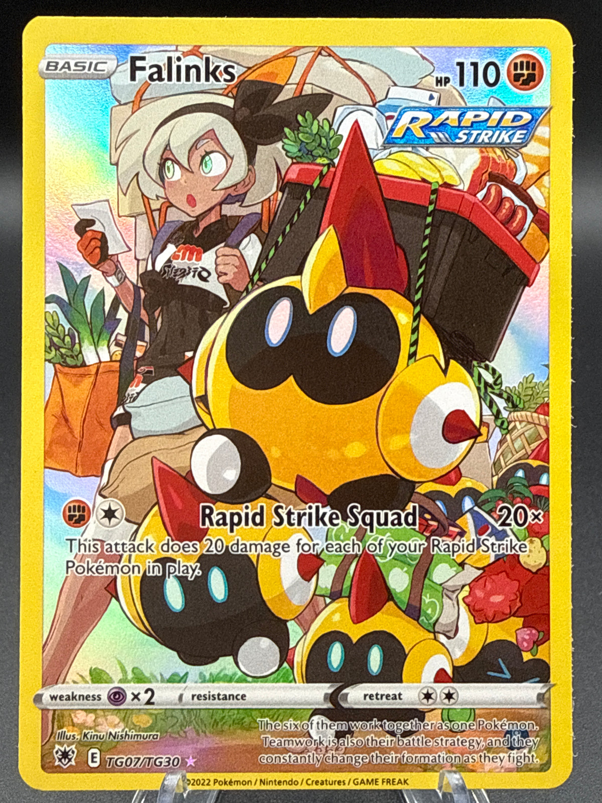 Pokémon TCG: 2022 Falinks - TG07/TG30 - SWSH: Astral Radiance Trainer Gallery