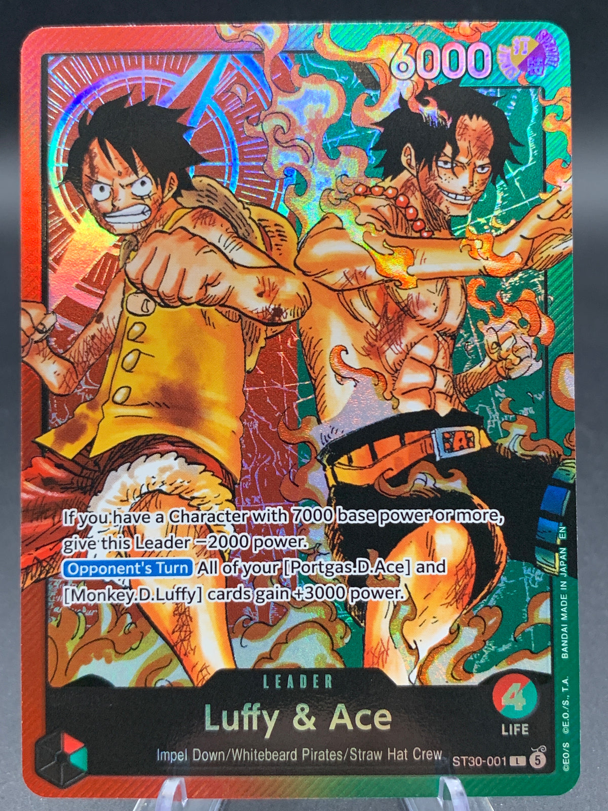 One Piece TCG: 2026 Luffy & Ace - Starter Deck EX: Luffy & Ace (ST-30)