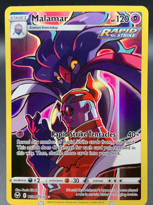 Pokémon TCG: 2022 Malamar - TG06/TG30 - SWSH: Silver Tempest Trainer Gallery