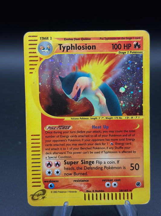 Pokémon TCG: Typhlosion (28) - Expedition (EX) Holo DMG