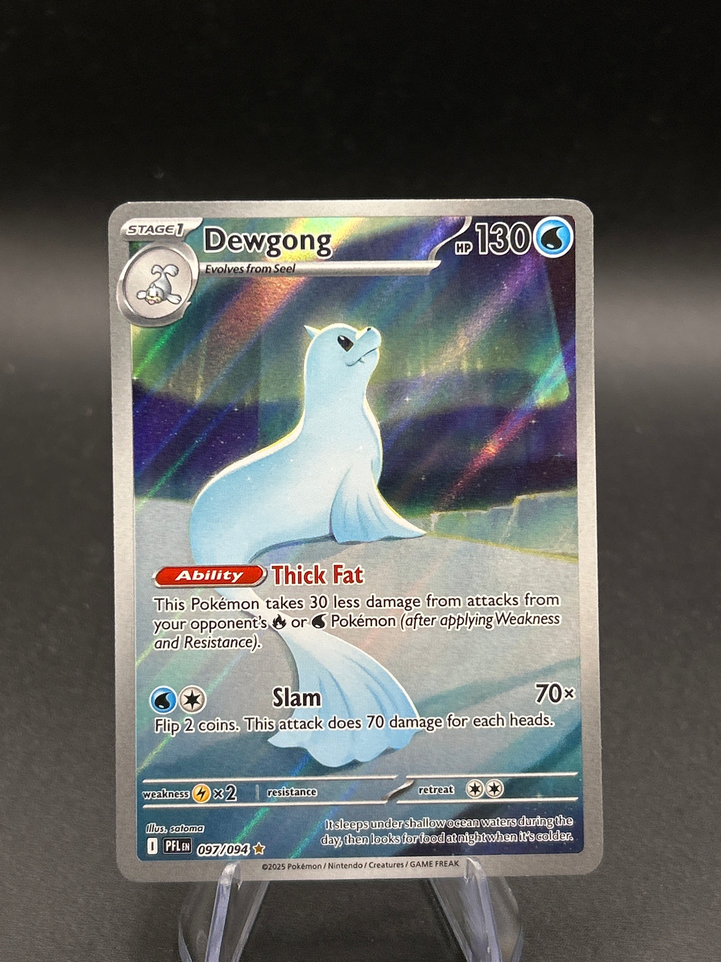 Pokémon TCG:  Dewgong - 097/094 - ME02: Phantasmal Flames