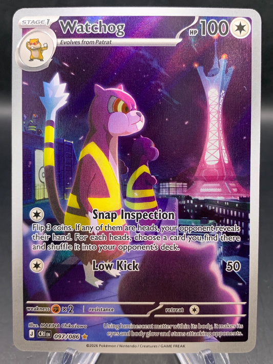 Pokémon TCG: 2026 Watchog - 097/086 - Chaos Rising