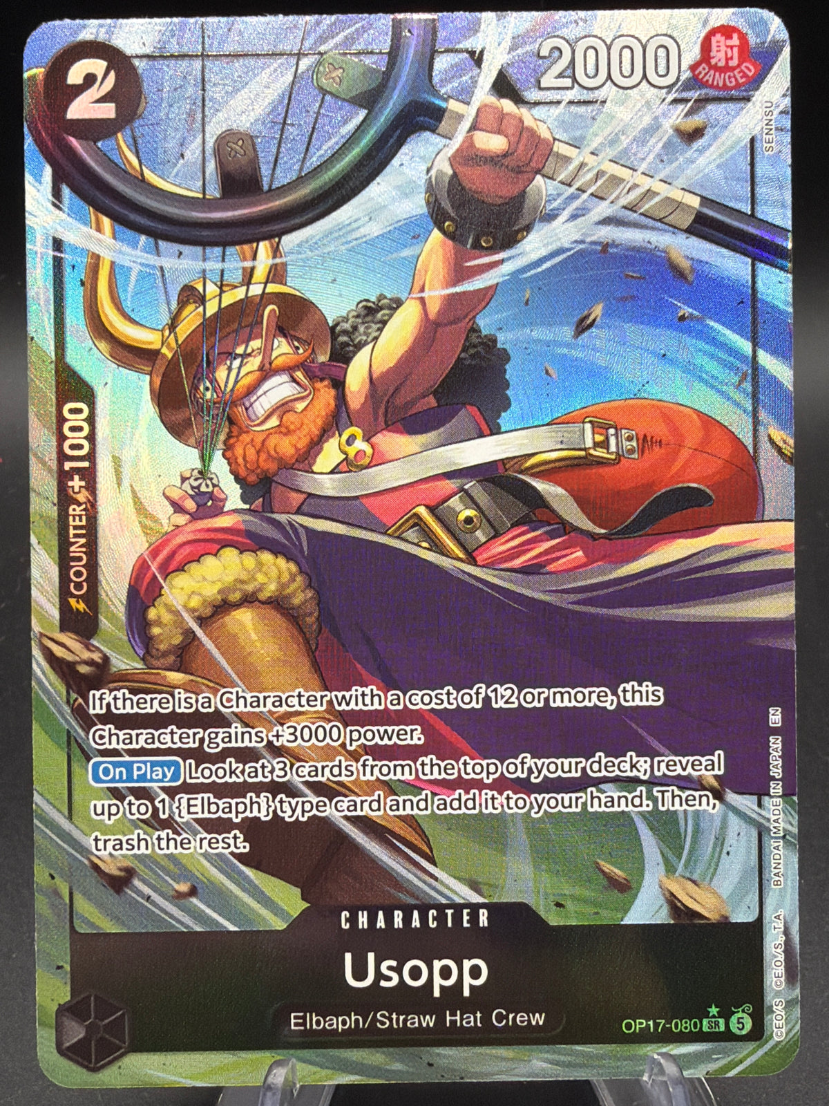 One Piece TCG: Usopp - OP17-080 - The World's Strongest Warriors