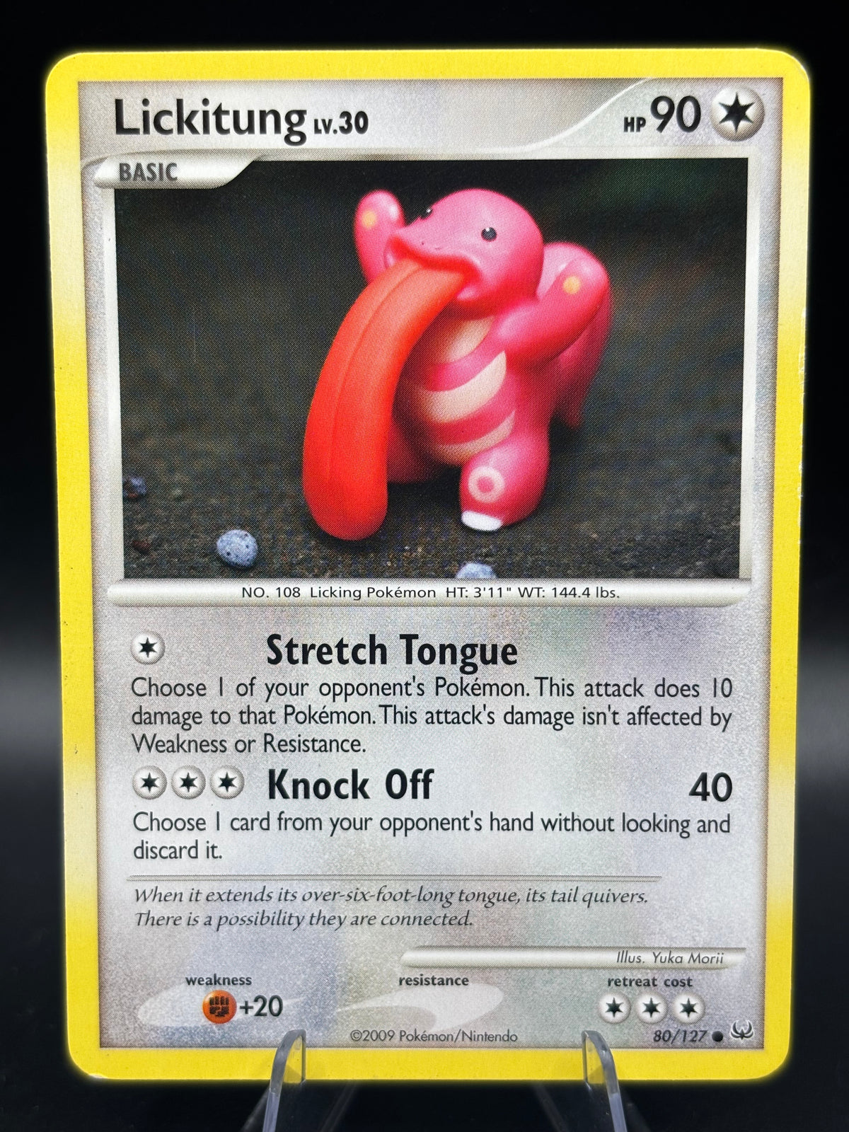Pokémon TCG: 2009 Lickitung - Platinum (PL) 80/127 (LP)