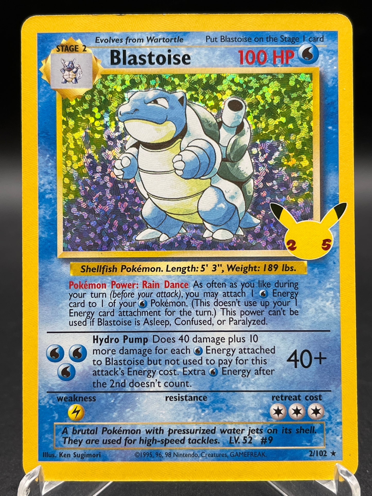 Pokémon TCG: 2021 Blastoise - 2/102 - SWSH: Celebrations Classic Collection
