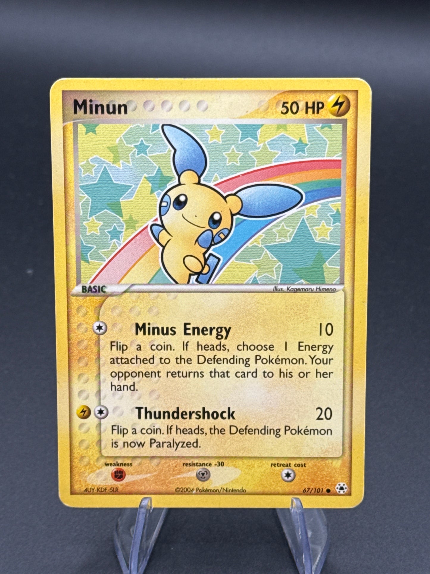 Pokemon TCG - 2004 Minum 67/101 Hidden Legends