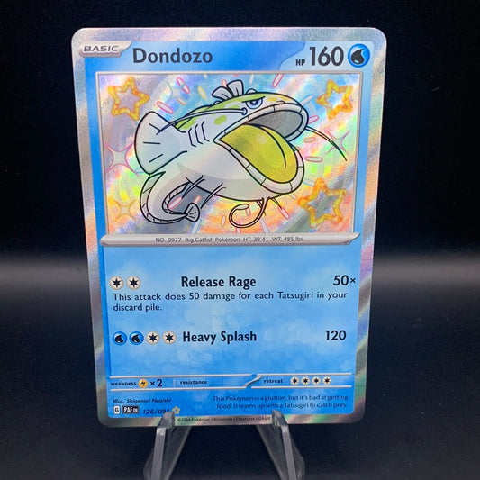 Pokémon TCG: 2024 Dondozo 126/091 S&V Paldean Fates Baby Shiny