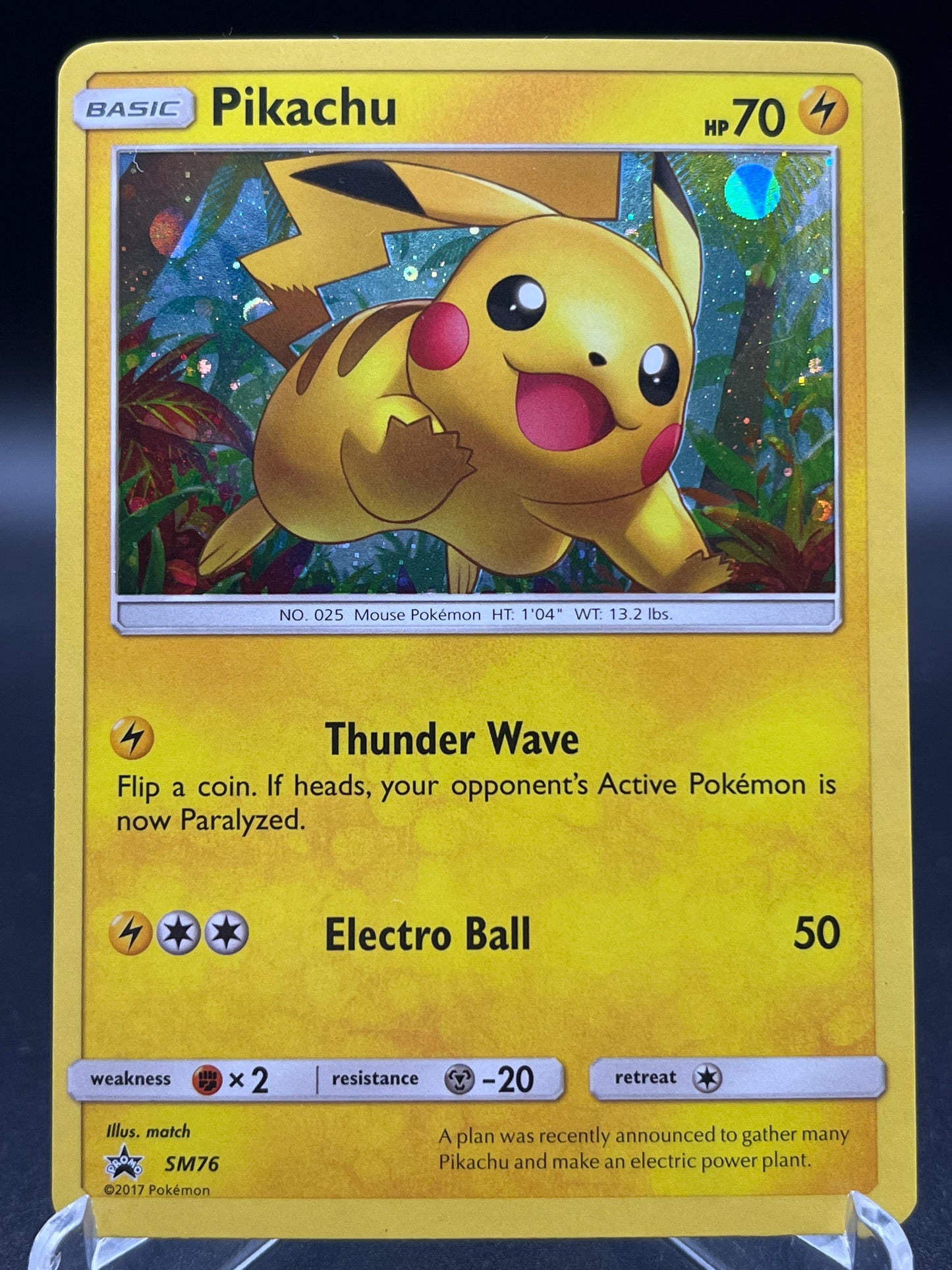 Pokémon TCG: 2017 Pikachu SM76 SM: Promos