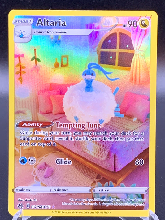 Pokémon TCG: 2023 Altaria GG19/GG70 SWSH: Crown Zenith Galarian Gallery