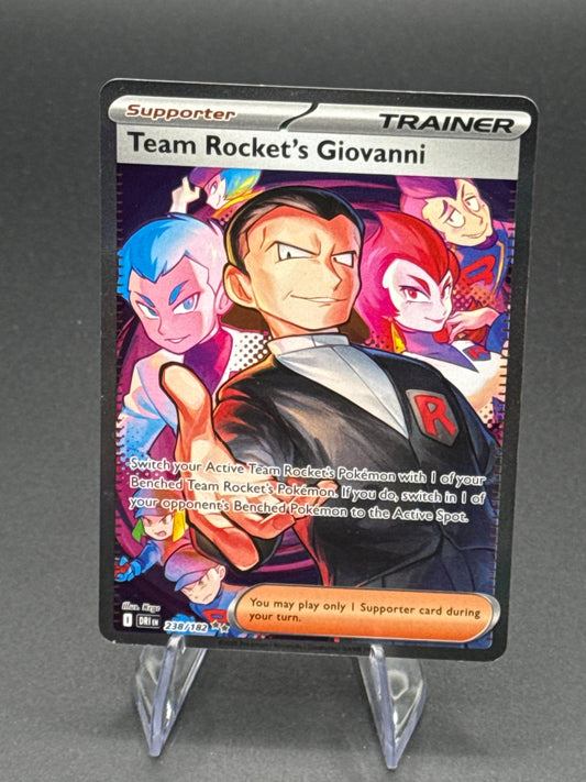 Pokémon TCG: 2025 Team Rocket's Giovanni 238/182 SV: Destined Rivals
