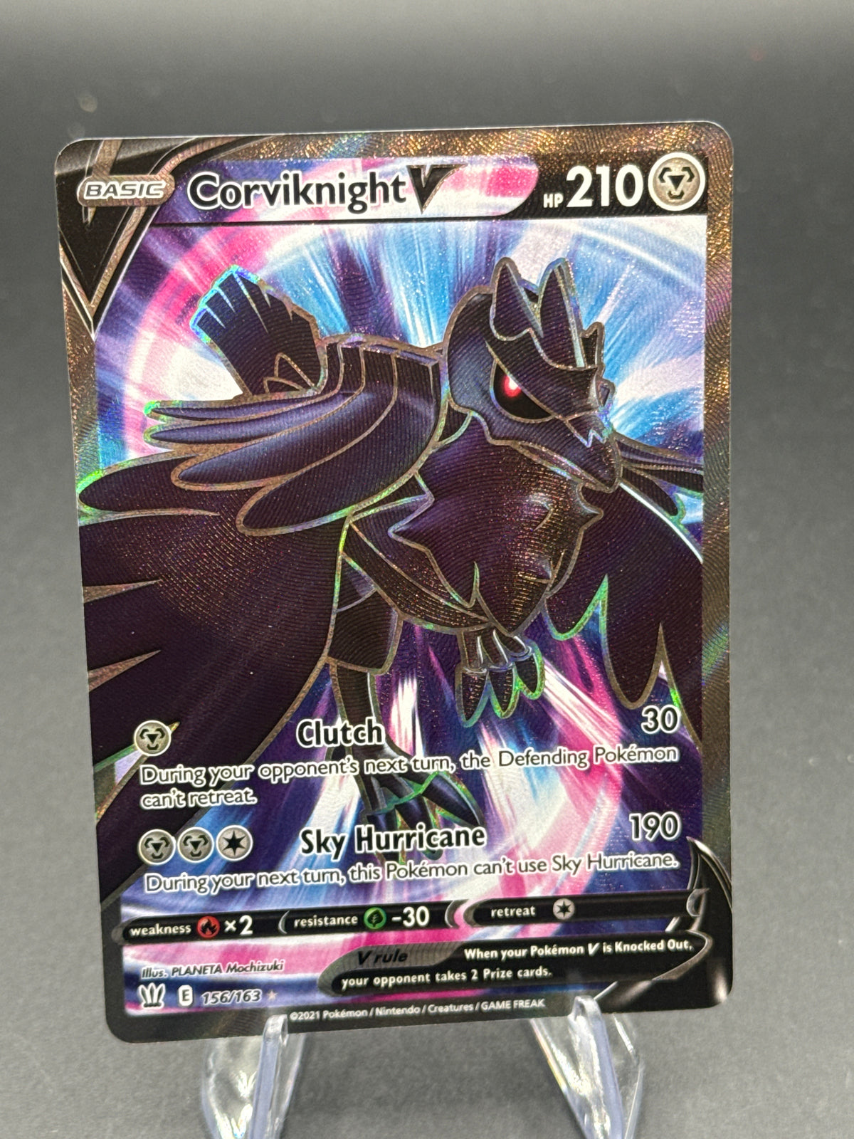 Pokémon TCG: 2021 Corviknight V 156-163 - SWSH05: - SWSH: Battle Styles
