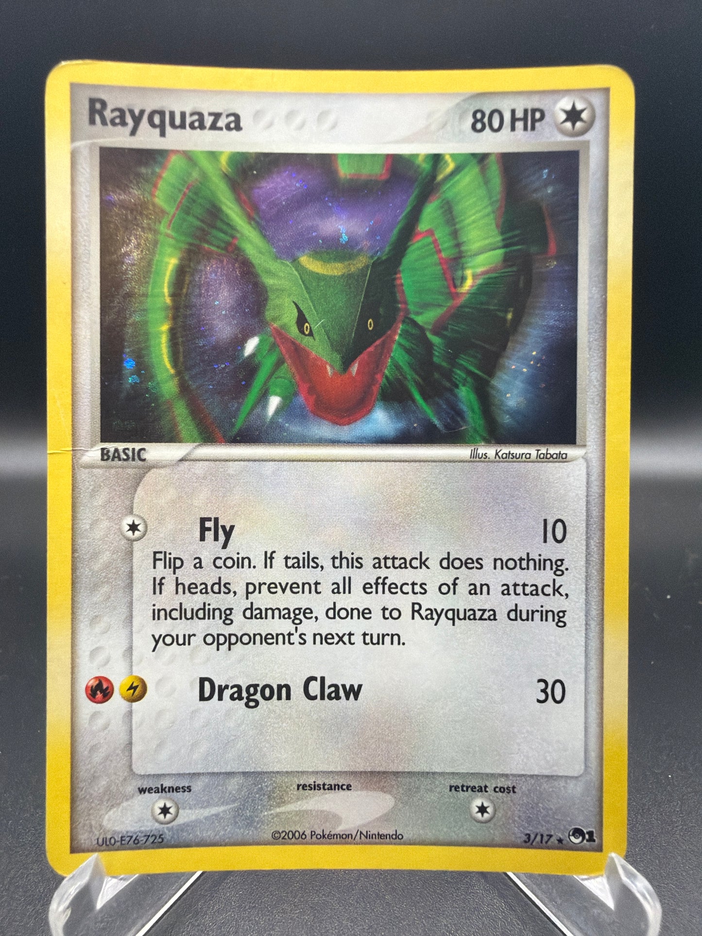 Pokémon TCG: 2006 Rayquaza 3/17 POP Series 1