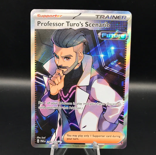 Pokémon TCG: 2023 Professor Turos Scenario 240/182 S&V: Paradox Rift