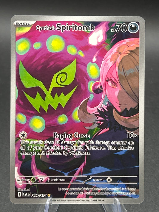 Pokémon TCG: 2026 Cynthia's Spiritomb - 247/217 - Ascended Heros
