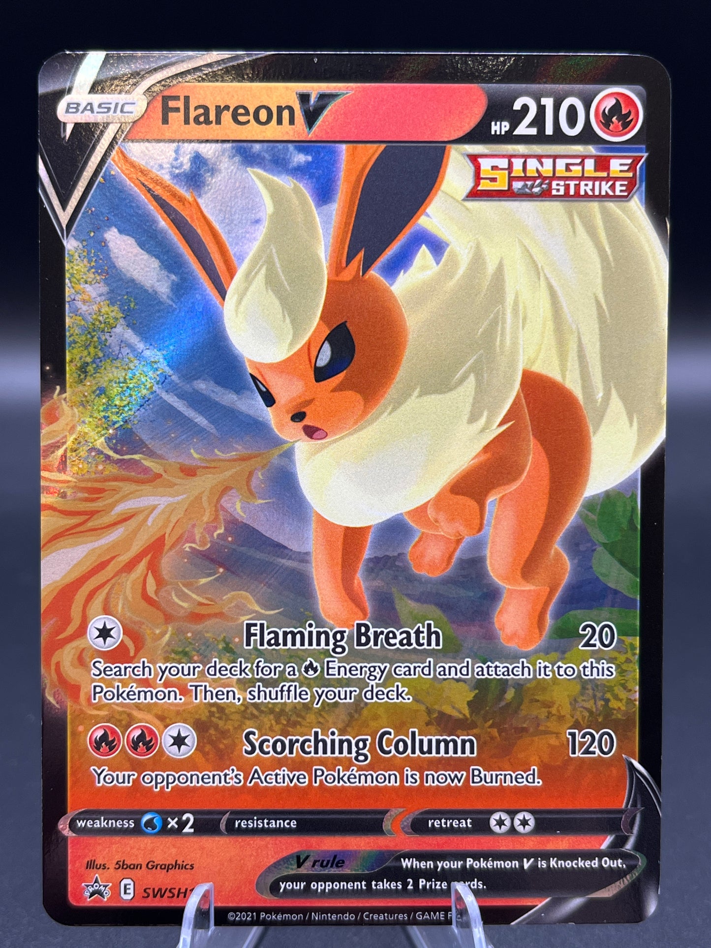 Pokémon TCG: 2021 Flareon V SWSH149 SWSH: Promo
